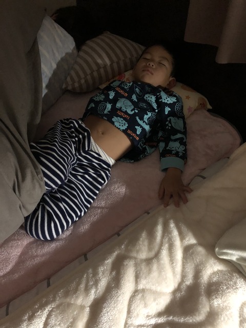 頑固になってきた、寝ぐせ！