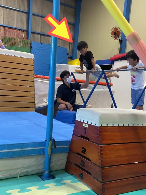 ついに補助が無くなった空中逆上がり！