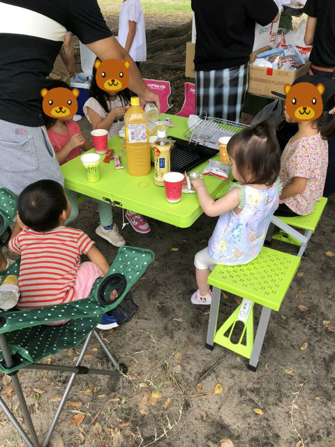 恒例行事！　はっちゃんと一緒に、とおちゃんの会社のバーベキューへ！　②