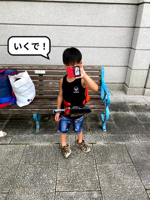 今年は初日に！ アスレチックのプール！ ②