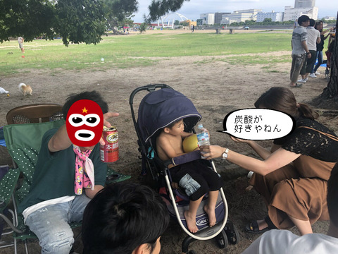 今年もまた！　はっちゃんと一緒に、とおちゃんの会社のバーベキューへ！　④完