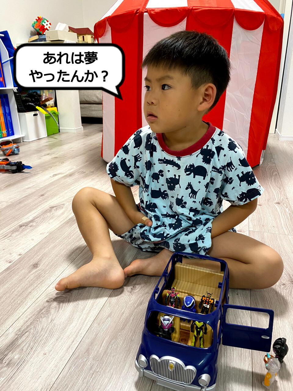 寝言 寝笑い そしてついに 寝歌 とおちゃんと はっちゃん