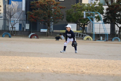 少年野球の過酷な冬。