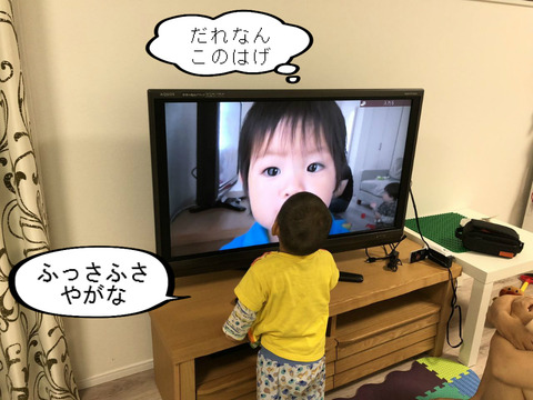 あぁ・・・。　懐かしの髪の毛。