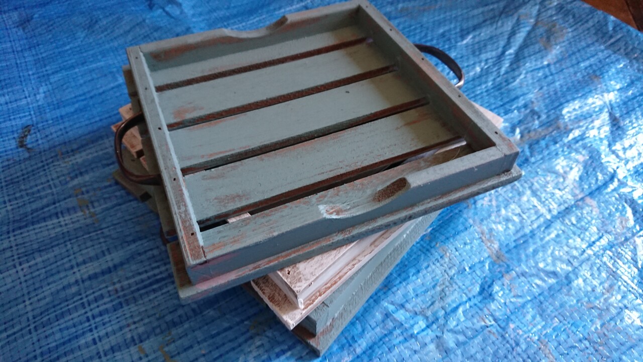 100均リメイク セリアのウッドパネルを色々使えるトレーに Handworks Relax Anさんのdiy リメイク 日々のこと Powered By ライブドアブログ