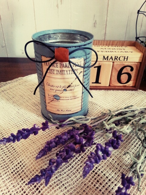 出品中のリメ缶＊mihoさんのラベル＊ : HANDWORKS*RELAX anさんのDIY+