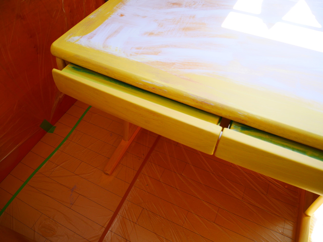 末っ子学習机と机をペイントしてリメイク ペイント編 Handworks Relax Anさんのdiy リメイク 日々のこと Powered By ライブドアブログ