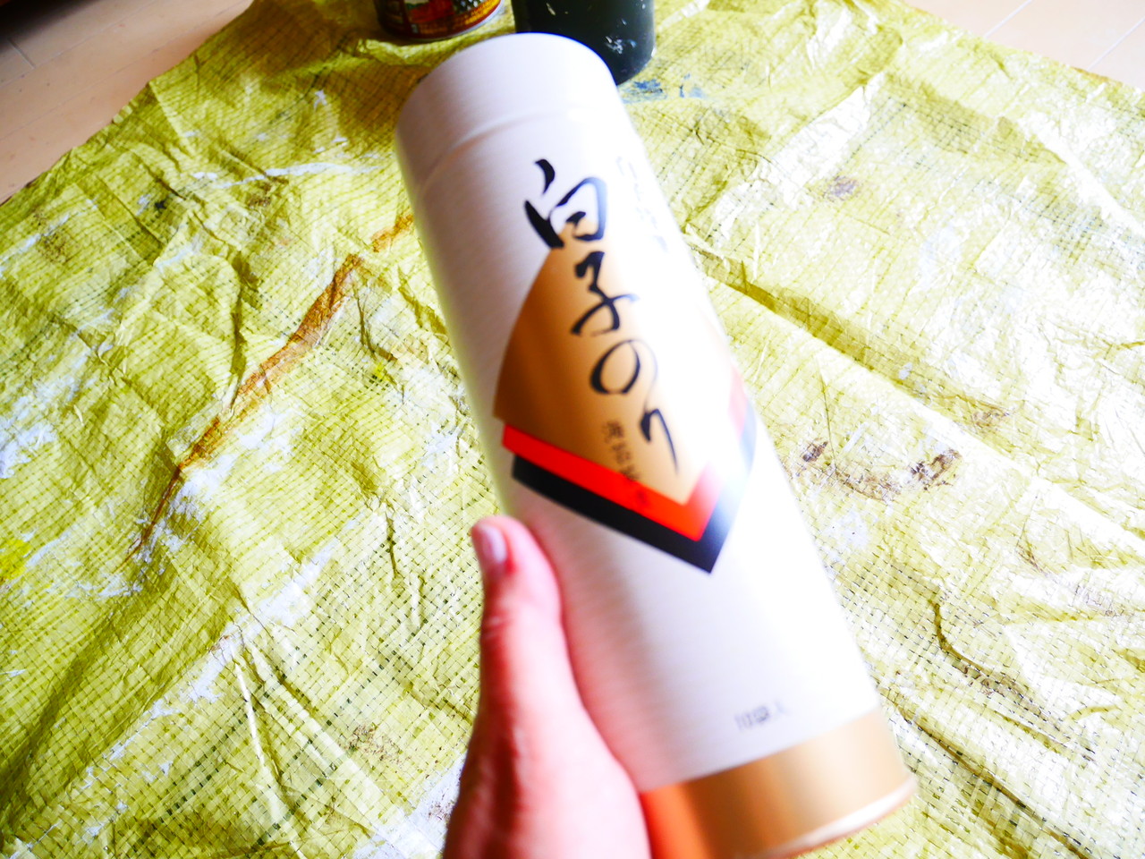 海苔が入っていた空き缶をペイントして虫よけスプレーの目隠しに Handworks Relax Anさんのdiy リメイク 日々のこと Powered By ライブドアブログ 海苔が入っていた空き缶をペイントして虫よけスプレーの目隠しに Handworks Relax Anさんのdiy リメイク 日々のこと Powered By ライブドアブログ