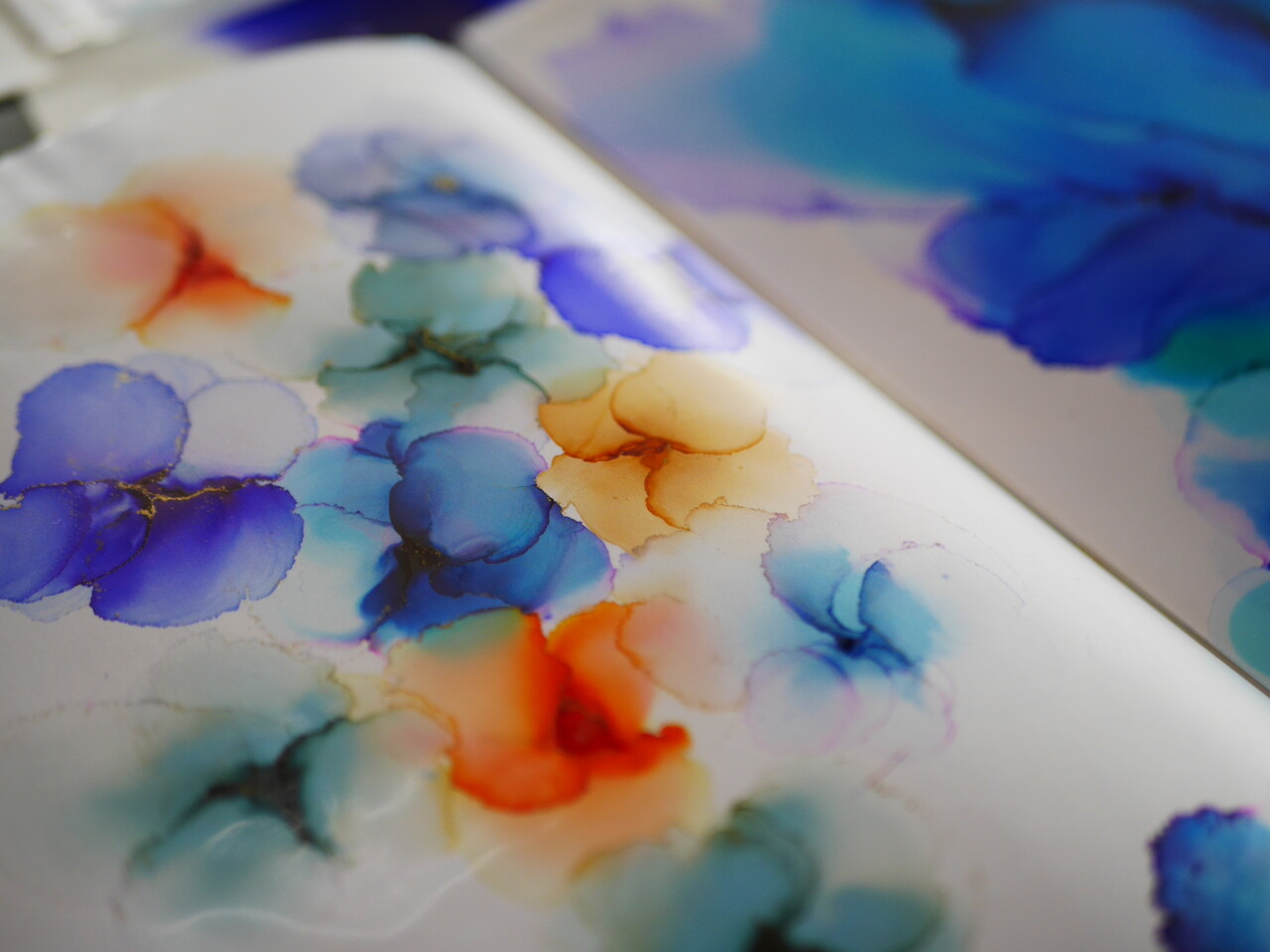 アートな世界 刺激いただいてきました アルコールインクアート Handworks Relax Anさんのdiy リメイク 日々のこと Powered By ライブドアブログ