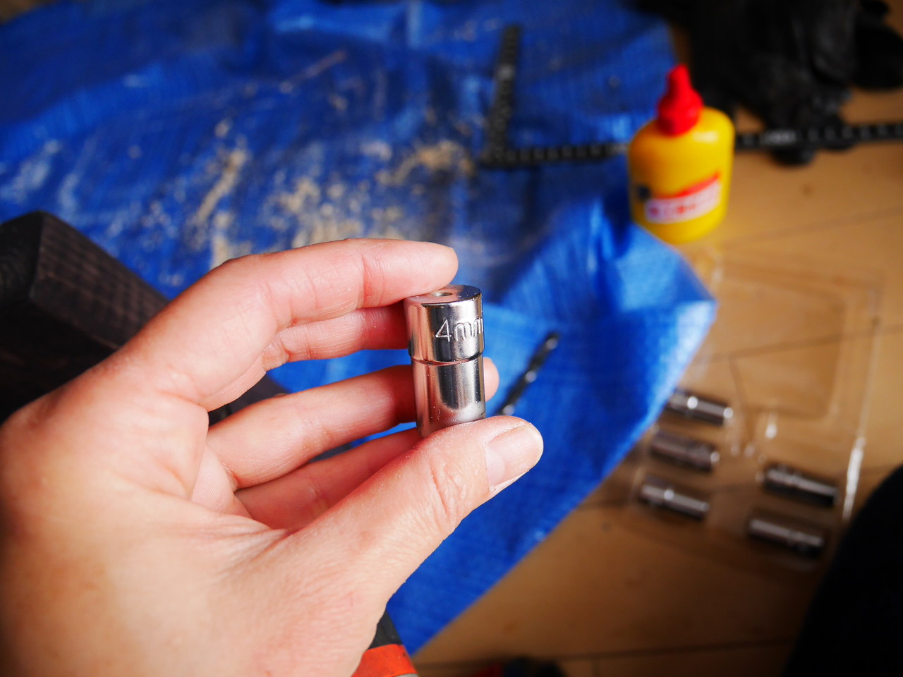 Diy 便利グッズを使うと仕上がりが全然違う ドリルガイドを購入しました Handworks Relax Anさんのdiy リメイク 日々のこと Powered By ライブドアブログ