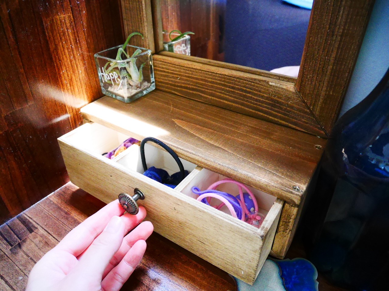完成 セリアパーテーションボックスと鏡でキッズ用ドレッサーdiy Handworks Relax Anさんのdiy リメイク 日々のこと Powered By ライブドアブログ