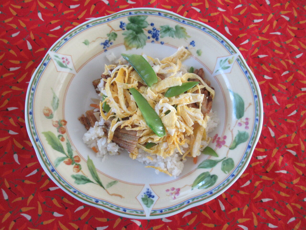 ランチ ダンクばら寿司 地ダコ辛子酢味噌 山野草 はな家の日記