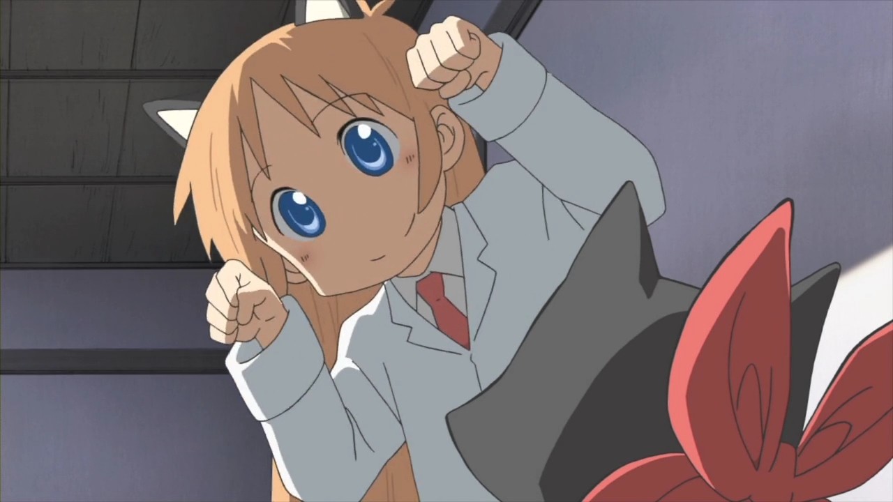 日常 第５話キャプチャー画 感想 ま じ き ち