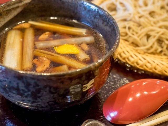 あまねやの鴨せいろ