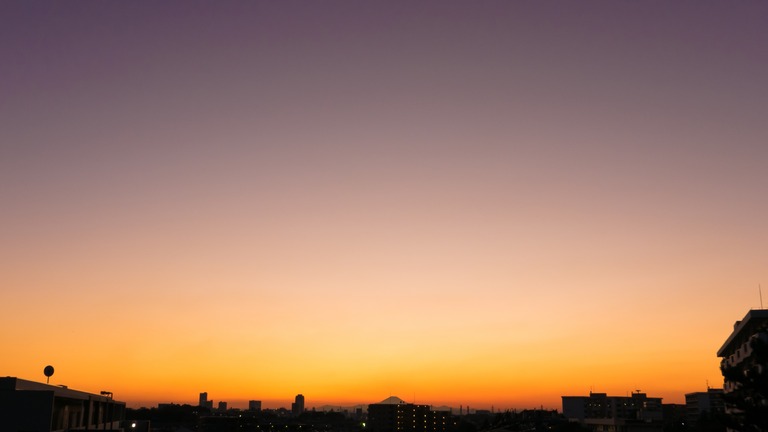 夕焼け20151105