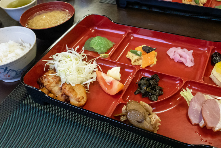 尾瀬_湯元山荘_食事(夕飯)