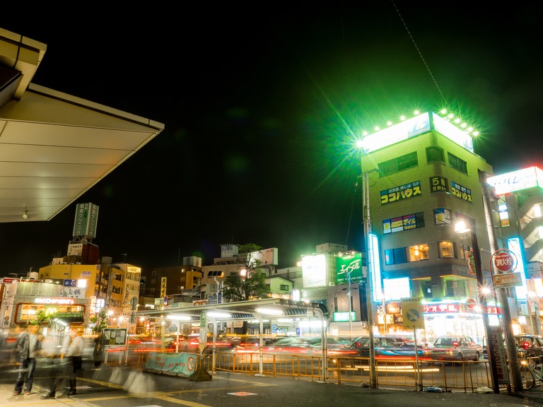 深夜の西船