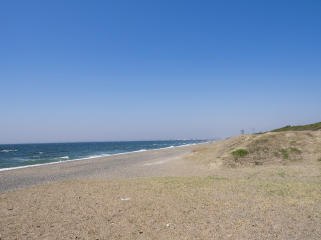 稲毛の浜