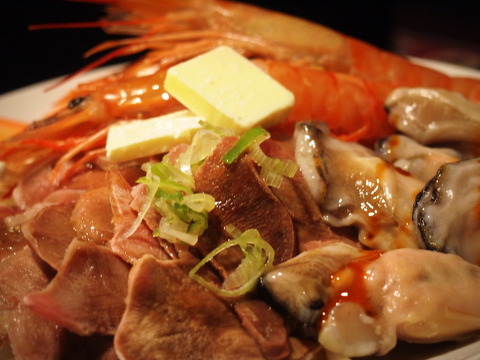 海鮮&牛たん盛り