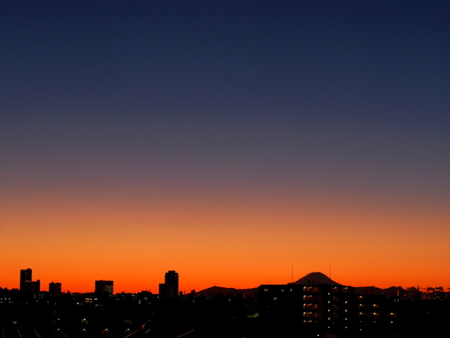 夕焼け20141218