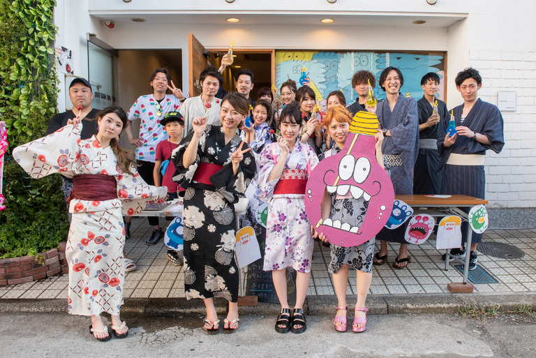稲毛の美容室roccaの夏祭り
