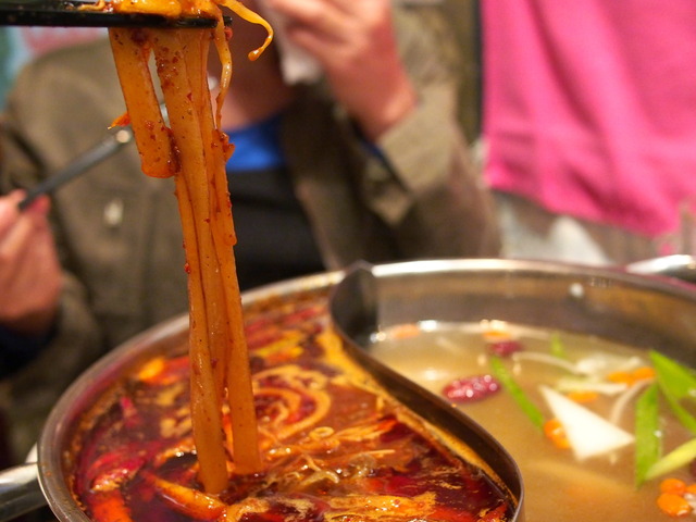 スーパー春雨を食べる