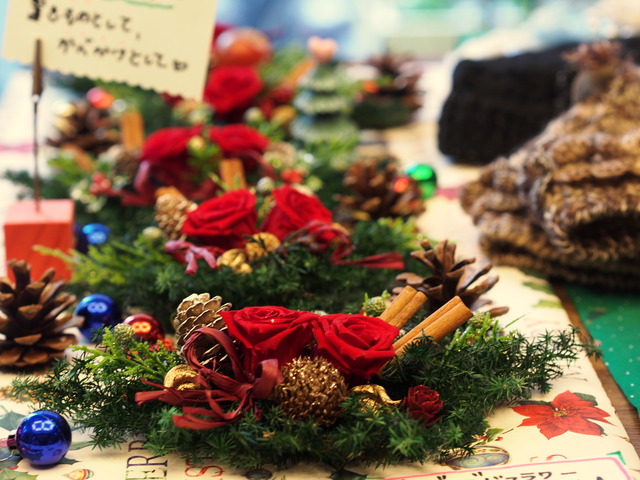 野村季世子さんのクリスマスリース