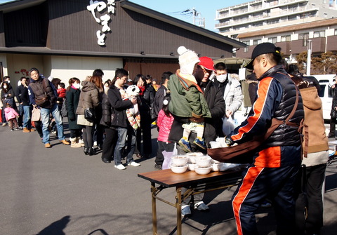 牛丼行列