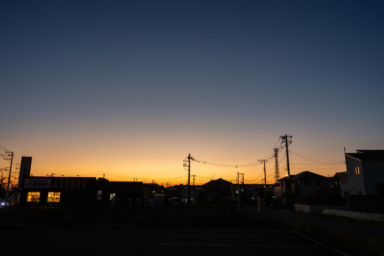 冬の夕焼け20241125