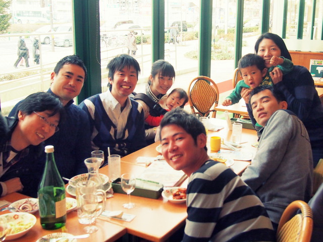 陸上部の新年会2015