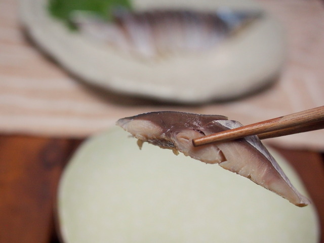 魚鈴の〆鯖③