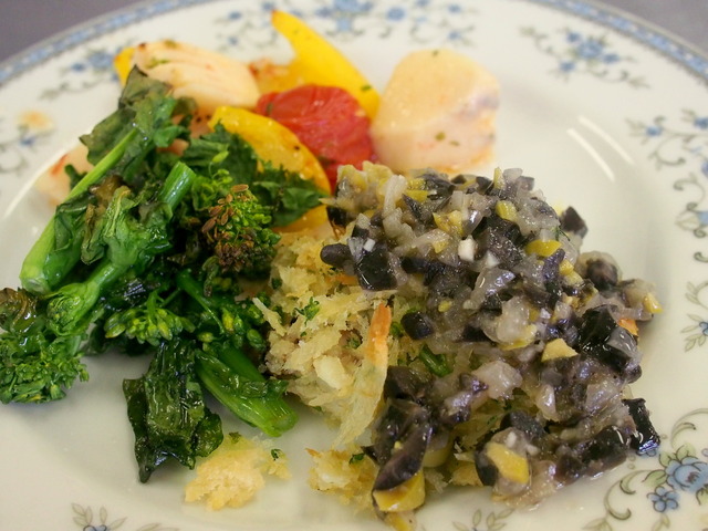 ボラの香草パン粉焼き(完成)