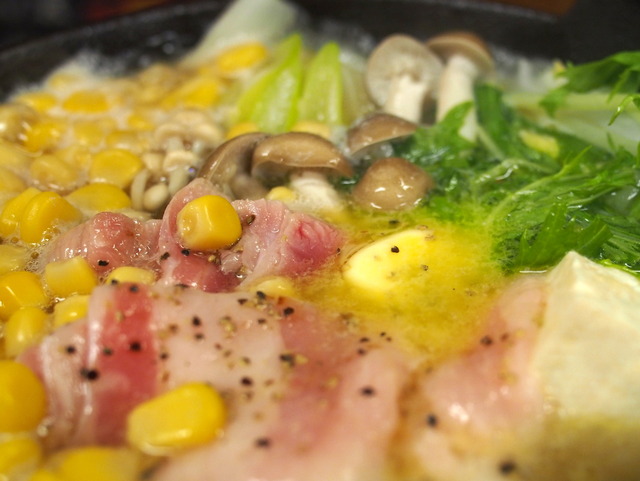 豚肉の塩バター鍋③