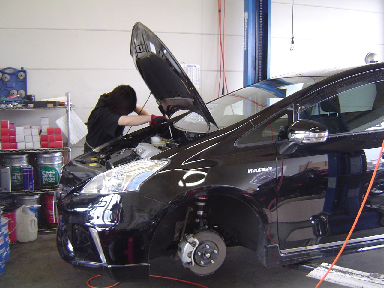 プリウスaに車高調取付 輸入タイヤと持込取付の 安藤タイヤ Blog プリウスaに車高調取付 輸入タイヤと持込取付の 安藤タイヤ Blog