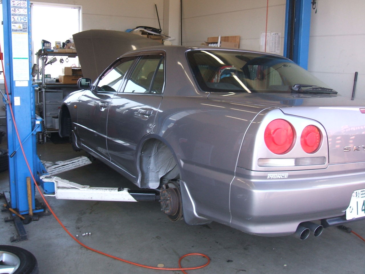 r34 車高調取付け 輸入タイヤと持込取付の 安藤タイヤ Blog r34 車高調取付け 輸入タイヤと持込取付の 安藤タイヤ Blog