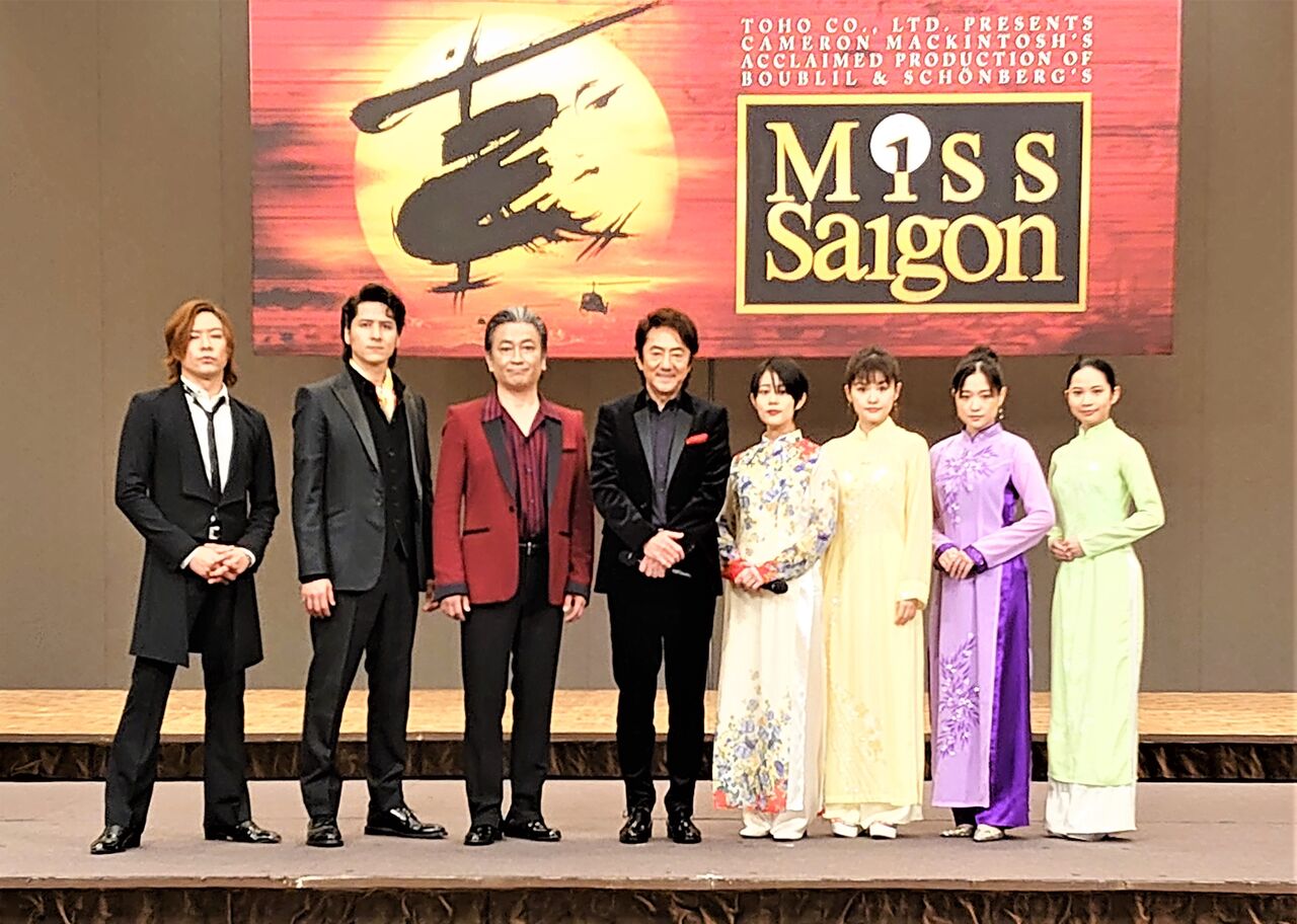 Report 続投宣言の市村正親や満を持したキム役抜擢の高畑充希 大原櫻子ら期待高まる ミス サイゴン 製作発表会見では名曲を次々披露 Seven Hearts