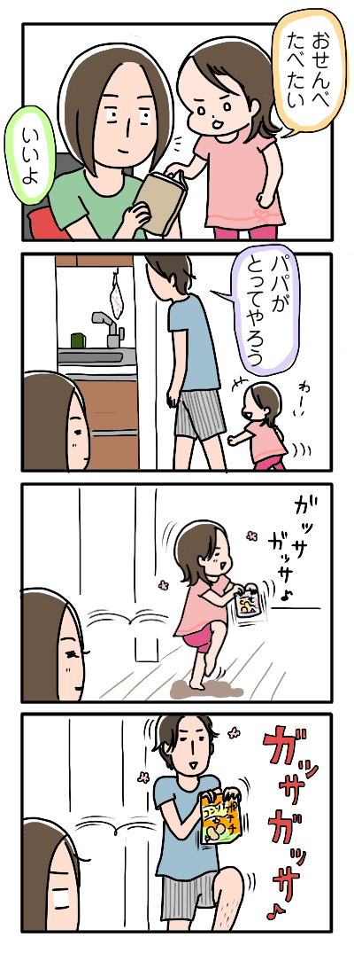 姉ちゃんは育児中-お菓子