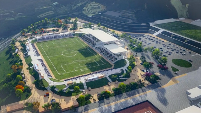 Fc今治 新スタジアム 23年に完成予定 里山スタジアム の計画を発表 事業費はおよそ40億円 今年11月に着工 Jとfの歩き方 Fc今治 新スタジアム 23年に完成予定 里山スタジアム の計画を発表 事業費はおよそ40億円 今年11月に着工 Jとfの歩き方