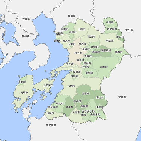 熊本県(市町村)