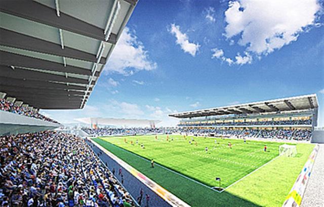 ツエーゲン金沢 新スタジアム 1万人収容屋根付き専スタが23年度完成へ J1に昇格すれば1 5万人収容に増席可能 Jとfの歩き方 ツエーゲン金沢 新スタジアム 1万人収容屋根付き専スタが23年度完成へ J1に昇格すれば1 5万人収容に増席可能 Jとfの歩き方