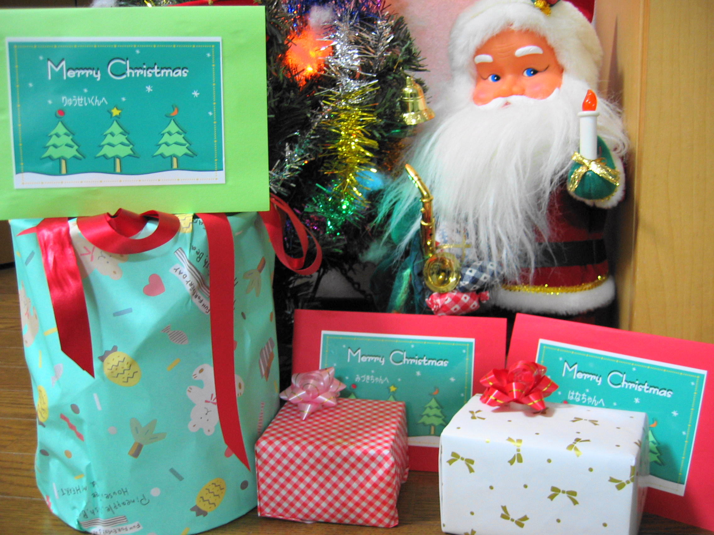 灯籠 装飾 クリスマス お祝い サンタクロース 冬 おもしろい あきおめ