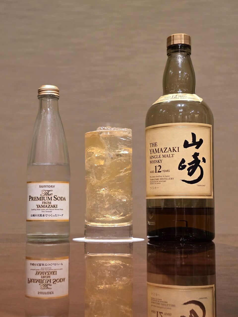 山崎12年ハイボール 山崎12年 ハイボール！（サントリープレミアムソーダ from YAMAZAKI 12