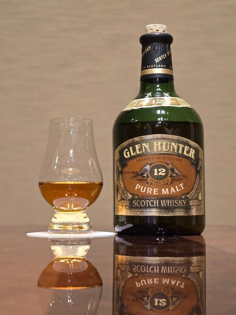 グレンハンター 21年 ピュアモルト 750ml 箱付 GLEN HUNTER【 38 】  グレンハンター 21年 ピュアモルトウイスキー 古酒 901025 ビール