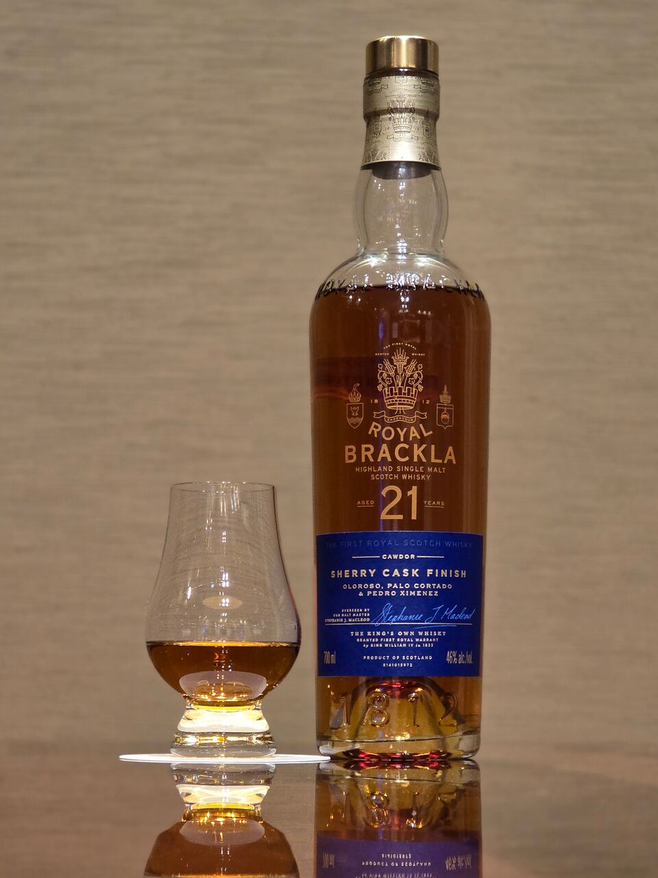 ロイヤルブラックラ 21年 ニート！ : ウイスキーおじさんのバックバー
