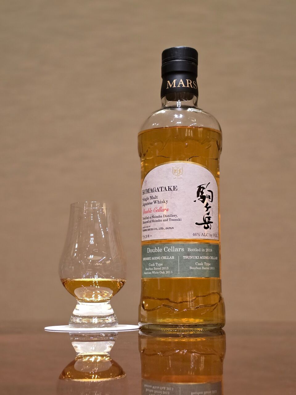駒ヶ岳 ダブルセラーズ bottle in 2018シングルモルト駒ヶ岳 ダブル