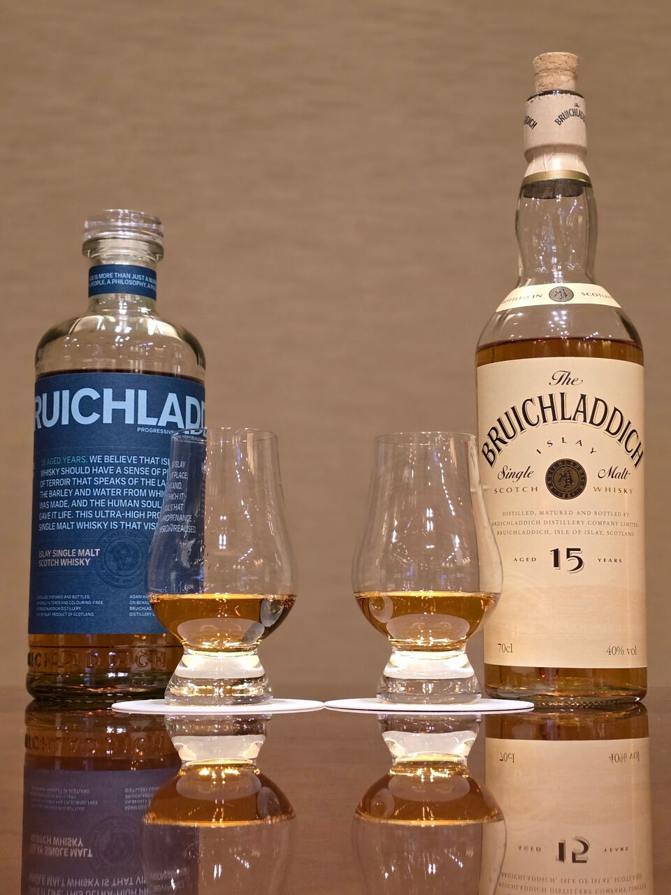 ブルックラディ 15年 ニート！ : ウイスキーおじさんのバックバー