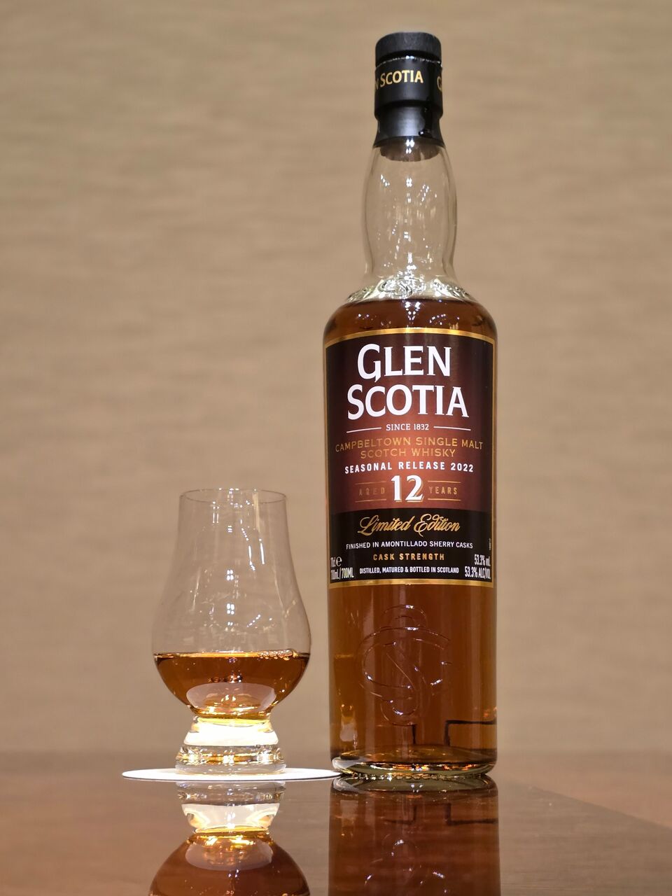 グレンスコシア 12年 シーズナルリリース2022 アモンティリャード