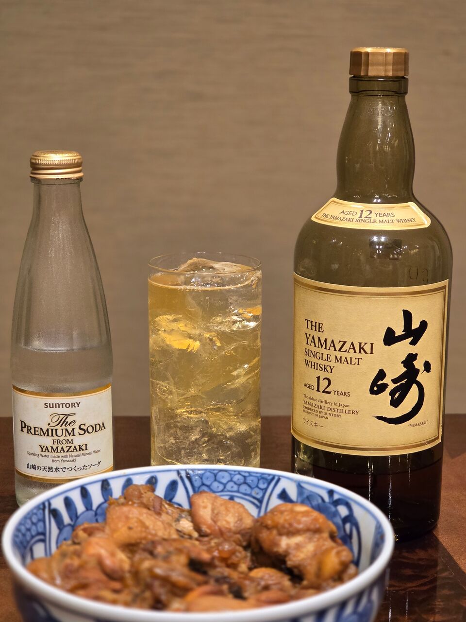 山崎12年 ハイボール！（サントリープレミアムソーダ from YAMAZAKI 12