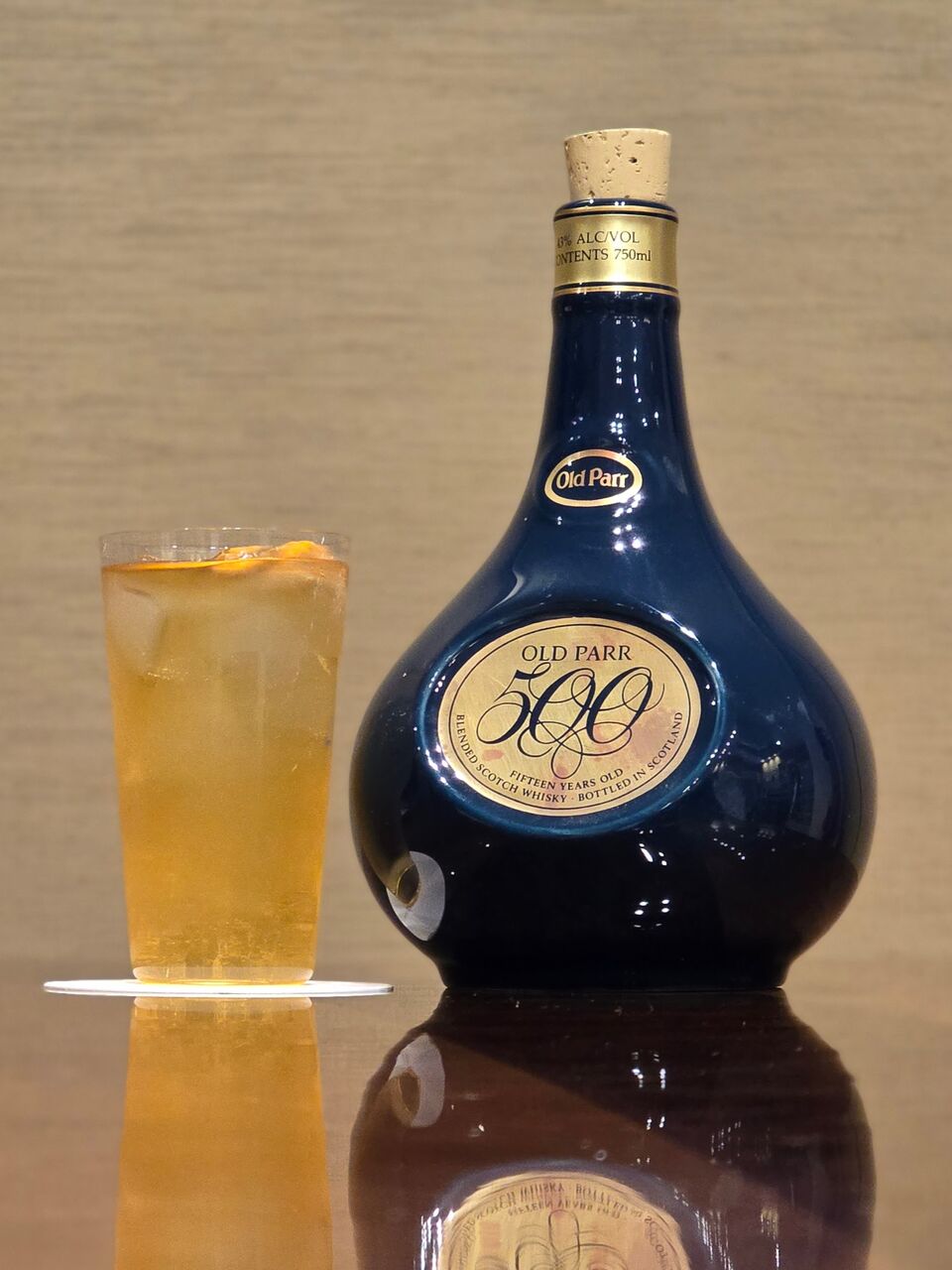 オールドパー 生誕500周年記念ボトル 水割り！（ディーサイド 14
