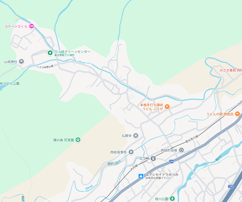 三ツ峠グリーンセンター地図